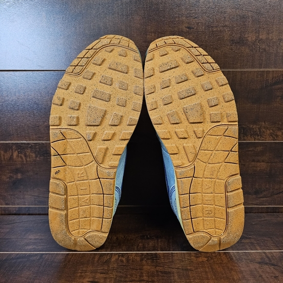 Nike Air Max 1 PRM Premium 'Dirty Denim' Blue Athletic Sneakers Mens Size 12 - Picture 5 of 10